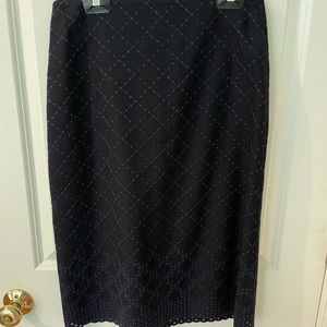 Classic Navy Tocca Skirt